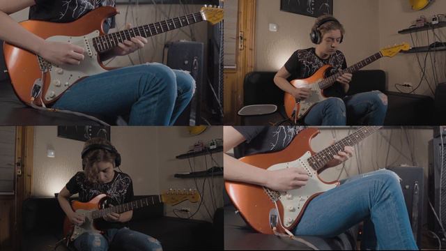 Europe - The Final Countdown Guitar Solo Cover by Ilya Polishuk смотреть онлайн