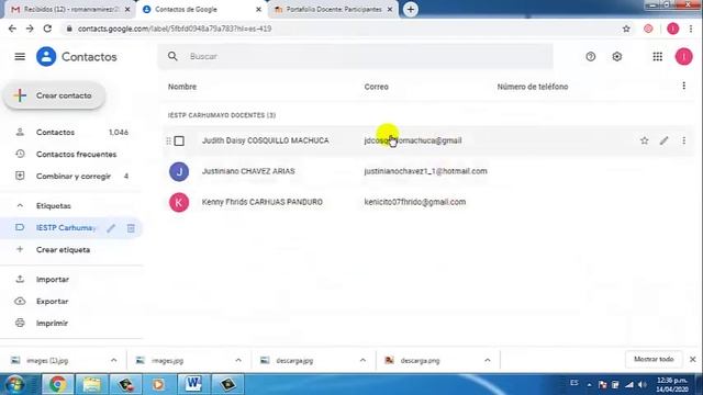 Aula Virtual 10 - Contactos, Etiquetas y Envió masivo de mensajes - Gmail смотреть онлайн