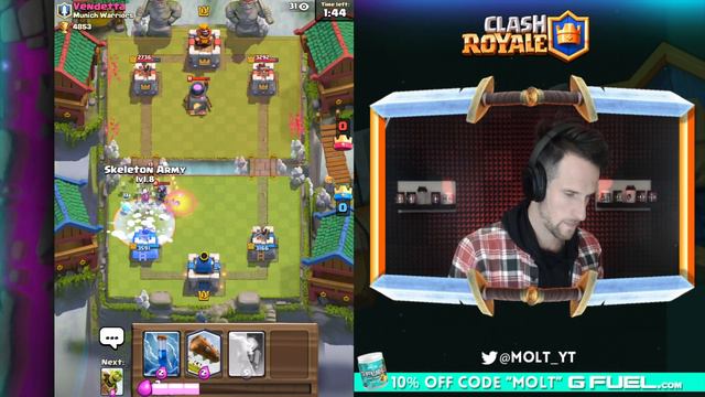AMAZING 2.6 DECK • Clash Royale • SO MUCH FUN! смотреть онлайн
