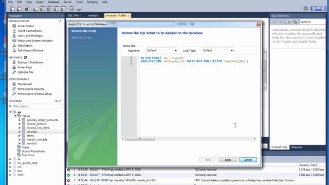Lecture: Murach MySQL 2e Chapter 2 смотреть онлайн
