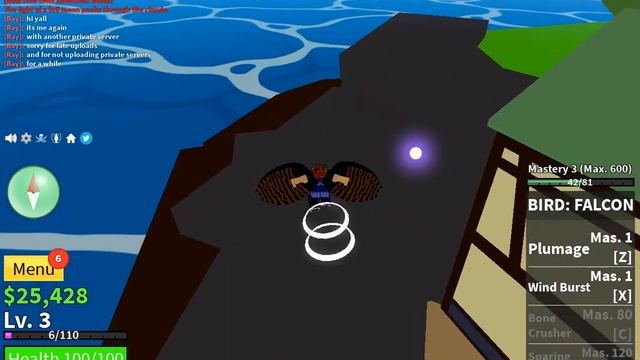 FREE BLOX FRUIT PRIVATE SERVER I ROBLOX I SHADOWLEGEND смотреть онлайн