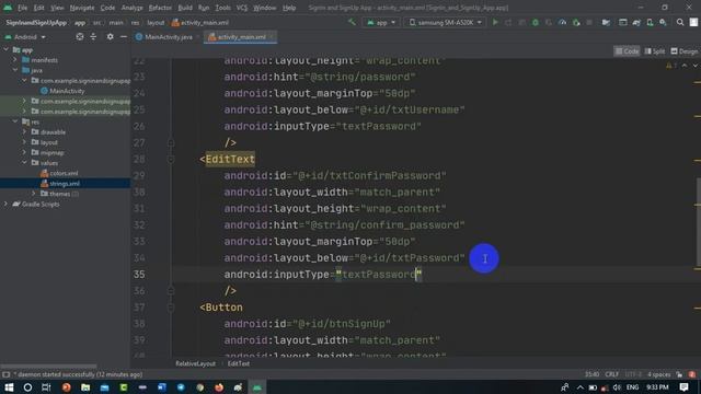 بخش اول- SQLite در اندروید با استفاده از دیتابیس SignIn و SignUp پروژه مکمل عملیه смотреть онлайн