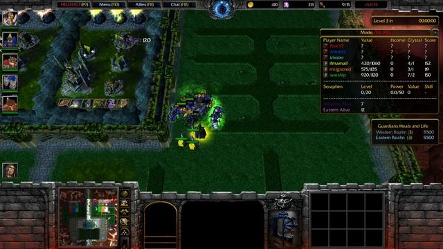 Warcraft 3 Classic HellHalt TD Competitive #26 смотреть онлайн