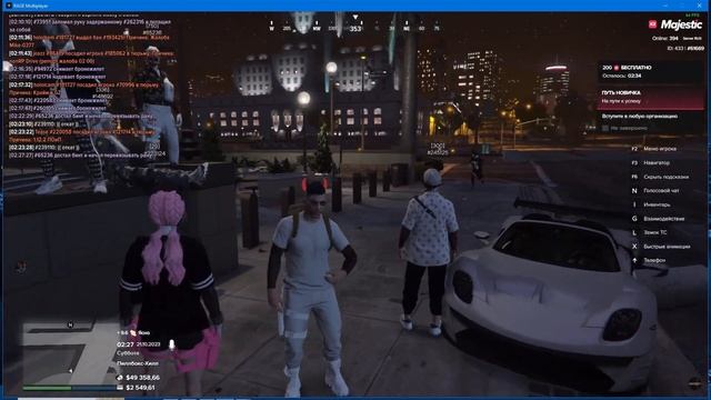 УГОНЩИКИ СВОИХ НЕ БРОСАЮТ! | GTA 5 | MAJESTIC RP