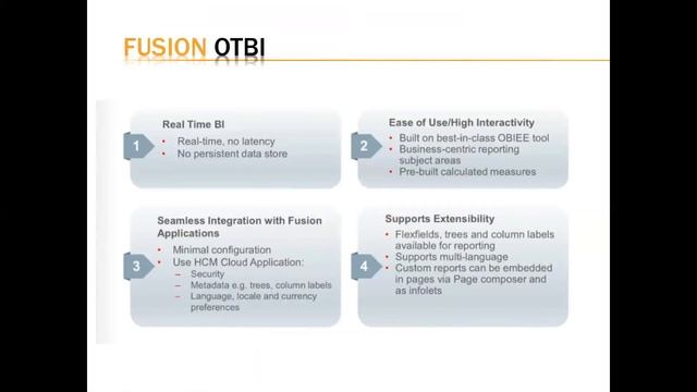 Oracle Fusion OTBI Reports смотреть онлайн