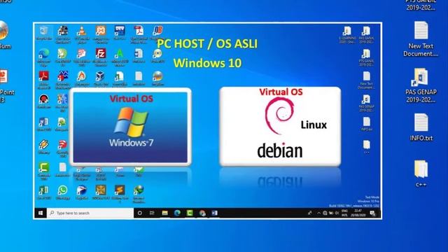 Cara Install Oracle VM VirtualBox di Windows 10 (2020) I Tutorial # 1 смотреть онлайн