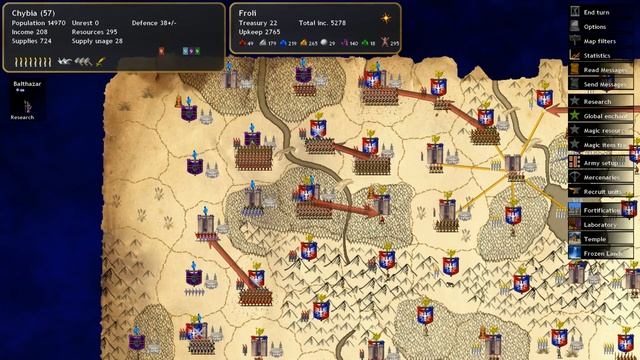 Dominions 4 Warhammer Campaign-Altdorf Part 52 смотреть онлайн