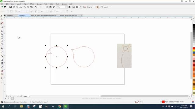 Corel Draw Tips & Tricks Cut part of a line and Engrave the other part смотреть онлайн
