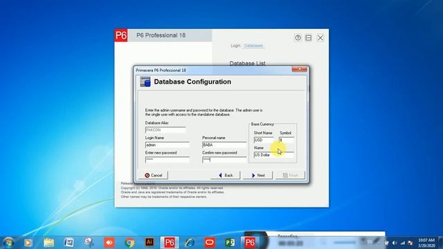 How to create new Database in Primavera P6 in urdu & Hindi | Primavera P6 Training | MS Project смотреть онлайн