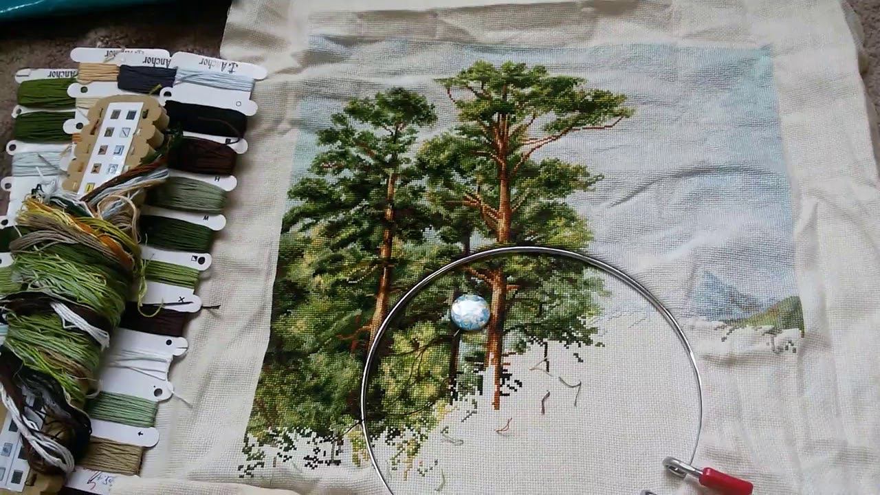 Вышивальный влог. 22-27 июня 2020г #вышивка смотреть онлайн