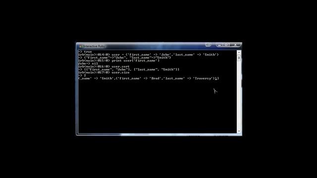 Array Hashes and Loops смотреть онлайн