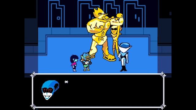 Deltarune|Самая золотая статуя бёрдли|2глава|4серия|игры смотреть онлайн