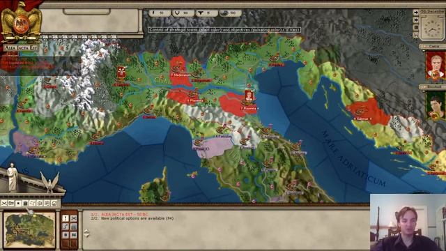 AGEOD's Alea Jacta Est - Tutorial 4 - Map Overlays смотреть онлайн
