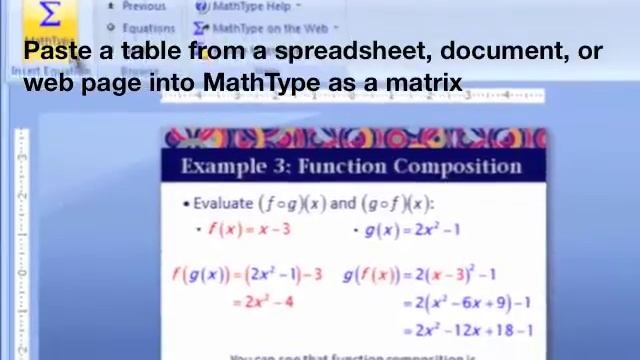 MathType 6.8 Equation Editing Software - New for 2012 смотреть онлайн