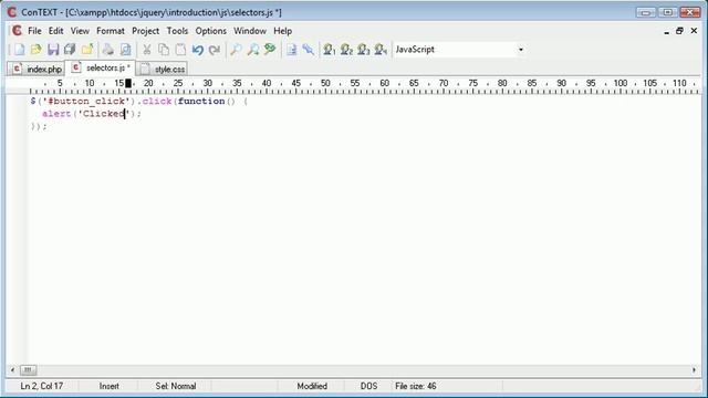 jQuery Tutorial - 19 - This selector смотреть онлайн