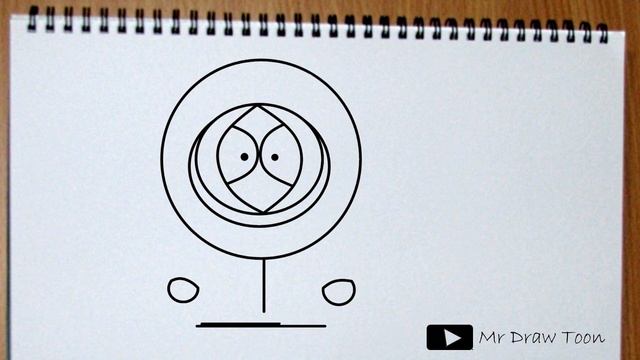 How to draw South Park Kenny - Kenny from Southpark Drawing смотреть онлайн