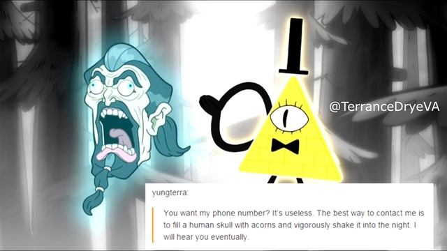 I voice over Gravity Falls tumblr memes for 1 minute... смотреть онлайн