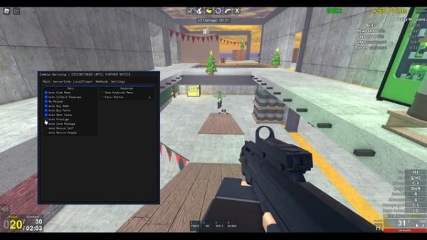 Roblox Zombie Uprising Script - No Reload | ESP | Auto Revive & More
