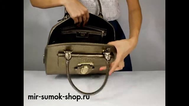 КЛАССИЧЕСКАЯ СУМКА CROMIA 1403942 ACCIAIO смотреть онлайн