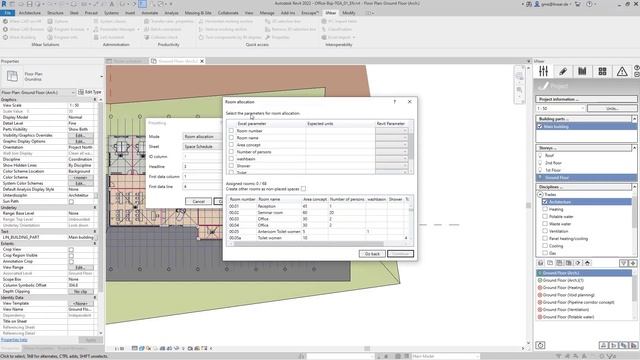 Importing Room Information from Excel to Revit смотреть онлайн