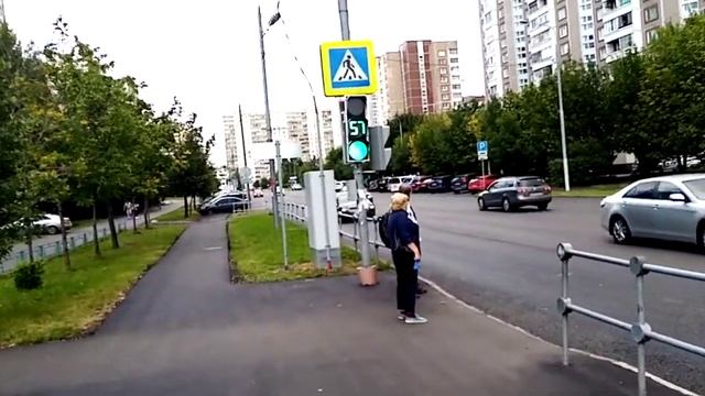 Город Зеленоград 15 район Крюково улица Каменка сегодня включили новый светофор смотреть онлайн