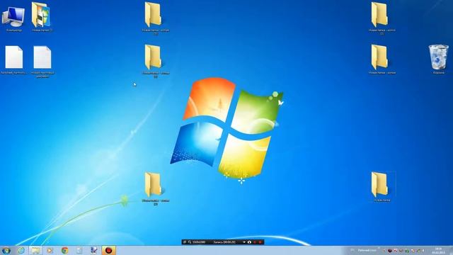 Как увеличить уменьшить значки рабочего стола Windows 7 смотреть онлайн