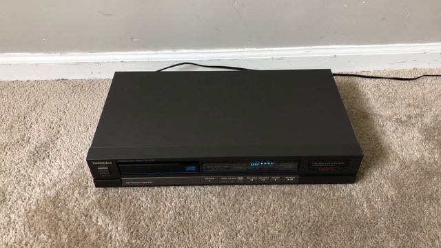 Technics SL-P118 Single Compact Disc CD Player смотреть онлайн