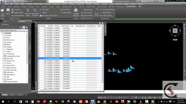 Como modificar las cotas de los puntos en Civil 3D смотреть онлайн