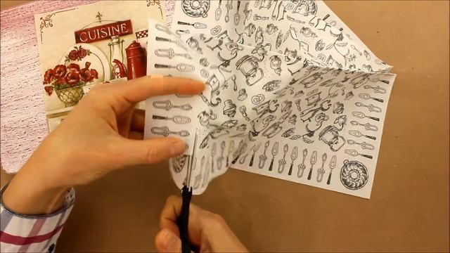 Decoupage wooden board - Decoupage tutorial - DIY decoupage for beginners смотреть онлайн