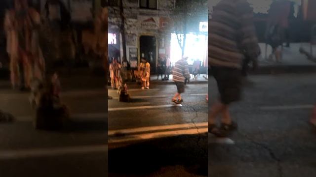 Краснодар. Уличные танцоры и музыканты. смотреть онлайн