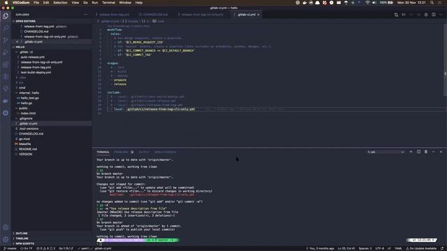 Release description from file using the release-cli смотреть онлайн