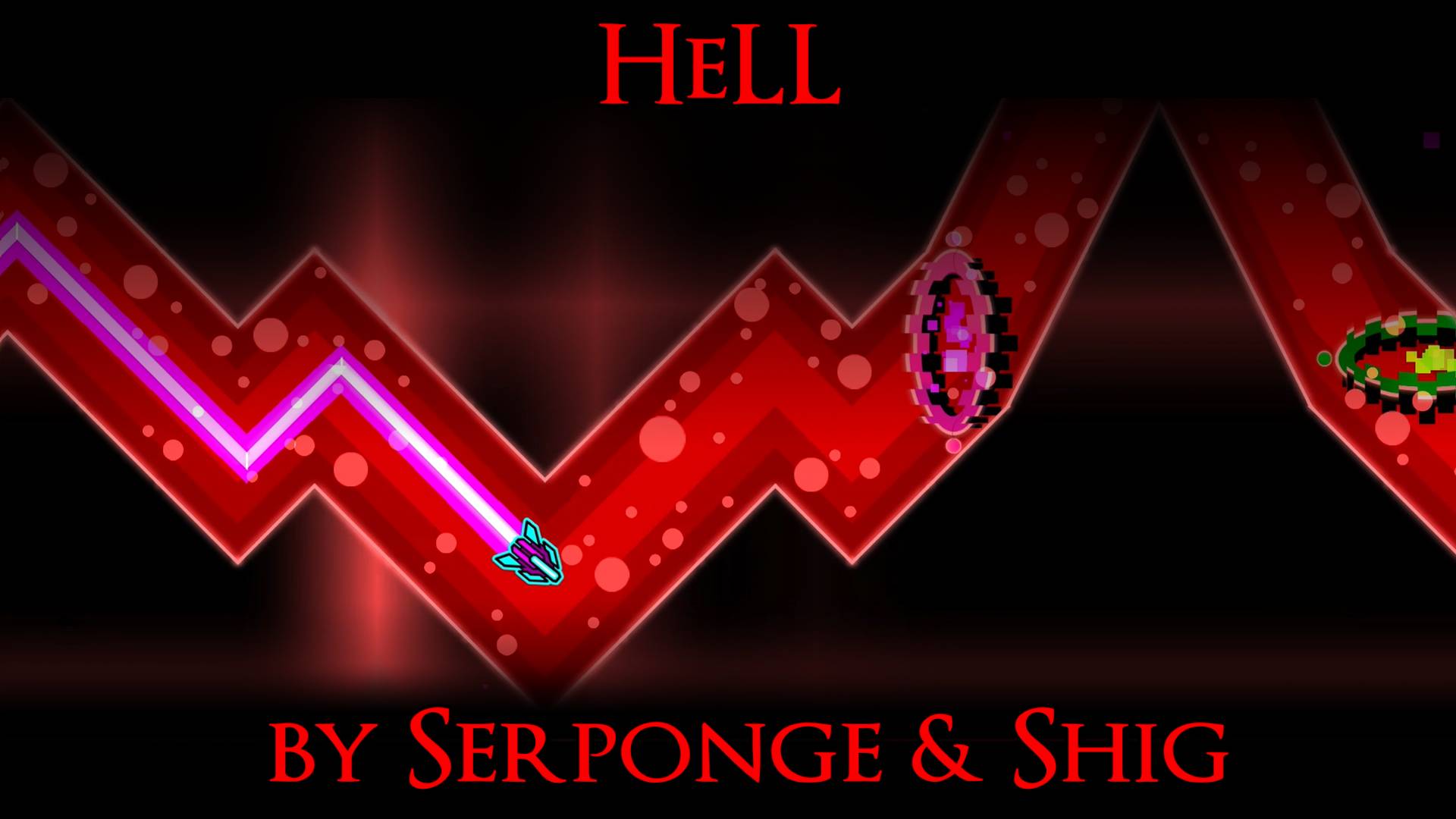 HeLL by Serponge & Shig | Путь до Экстрим демонов | Geometry Dash смотреть онлайн