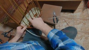 ОВАЛЬНАЯ КОРЗИНА ИЗ ЖИВОЙ ЛОЗЫ #лозоплетение