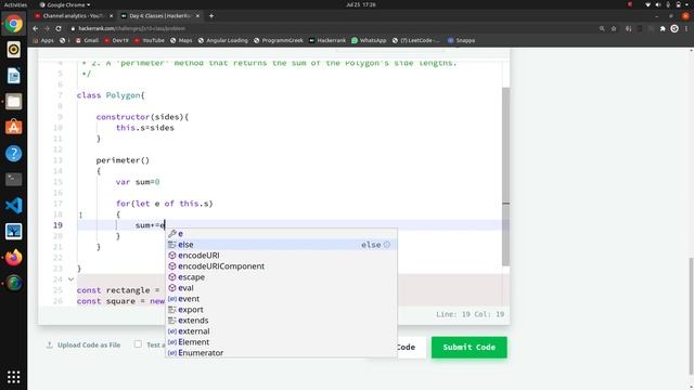 Day 4 : Classes | 10 Days of Javascript смотреть онлайн