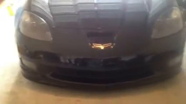 Corvette C6 Z06 Knight Rider LED strip installed смотреть онлайн