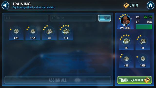 Star Wars Galaxy of Heroes How to use training bots efficiently and SAVE Credits! SWGOH смотреть онлайн