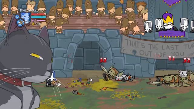 Lets play Castle Crashers Remastered unlocking barbarian смотреть онлайн