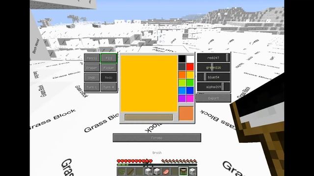 Этот майнкрафт стал нарисованный "Нарисованный Minecraft" смотреть онлайн