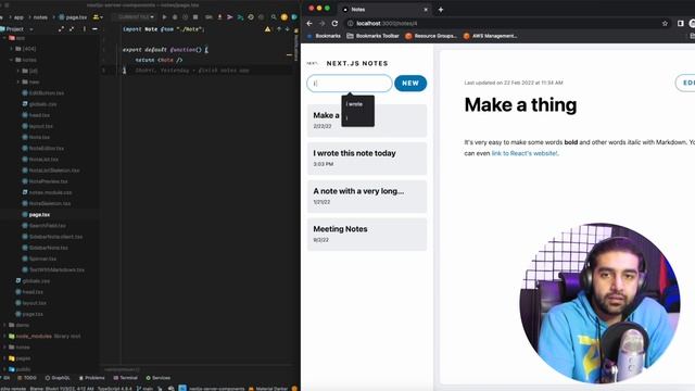 Next.js 13 - /app Folder and Server Components смотреть онлайн