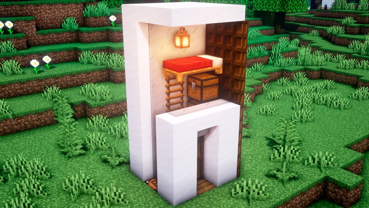 МАЛЕНЬКИЙ ХАЙ ТЕК ДОМ В МАЙНКРАФТЕ! смотреть онлайн