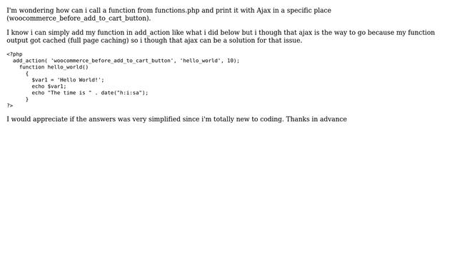Wordpress: How to call a function from functions.php with ajax? смотреть онлайн