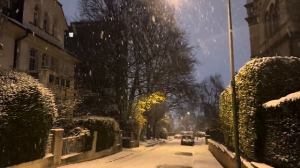 Frankfurt, Germany 🇩🇪, Watch the Magic of Europe Snowy Path, An Unforgettable Winter Adventure 4K