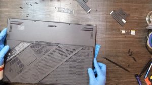 ASUS ROG STRIX G18-G814 Disassembly for RAM, SSD Upgrades