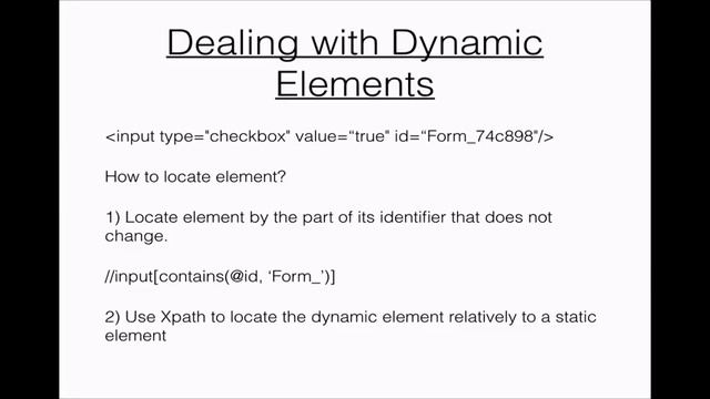 Selenium Python language-Dealing with Dynamic Elements смотреть онлайн