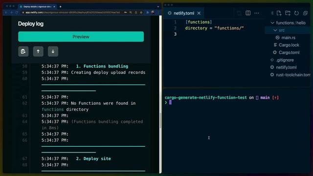 Templating Netlify Rust Functions with cargo generate | Rustlang Let's Code смотреть онлайн
