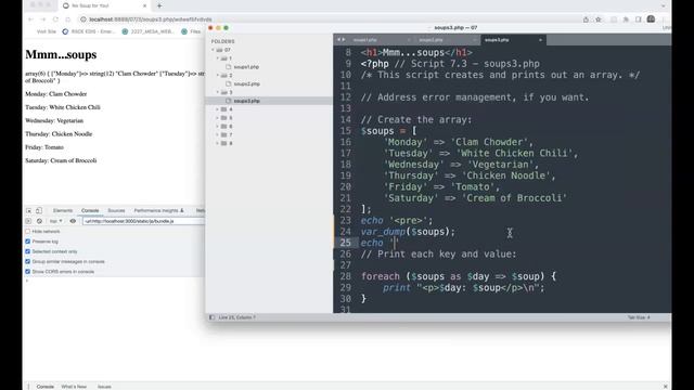 Webd 166 Week 7 Arrays Part 1 смотреть онлайн