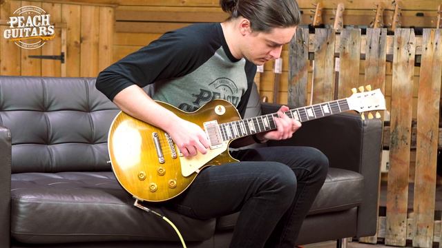 Gibson Custom Murphy Lab - ‘59 Les Paul - Golden Poppy Burst - Heavy Aged смотреть онлайн