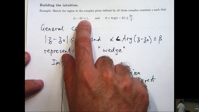 How to sketch regions in the complex plane смотреть онлайн
