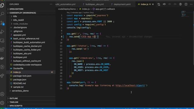 AWS EKS CI/CD: Cluster Set-up, App containerization & Deployment, CodePipeline| DevOps With AWS Ep1 смотреть онлайн