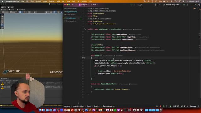 [CTPK | UNITY] Ревью домашек с курса по Unity 💀🐥 смотреть онлайн